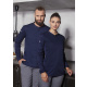 Langarm Damen-Arbeitsshirt Performance Modell TF4 marine Gr. XS