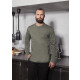 Langarm Arbeitsshirt Performance Modell TM6 salbei Gr. 3XL
