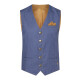 Herrenweste Jeans-Style Modell WM3 vintage blue Gr. 46