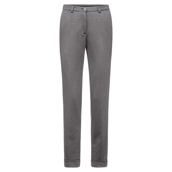 Damen-Jerseyhose RF Modell 1385 hellgrau meliert Gr. 46
