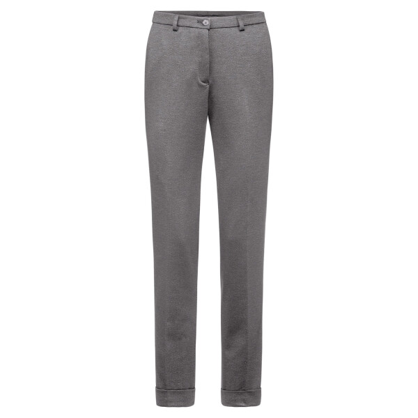 Damen-Jerseyhose RF Modell 1385 hellgrau meliert Gr. 52
