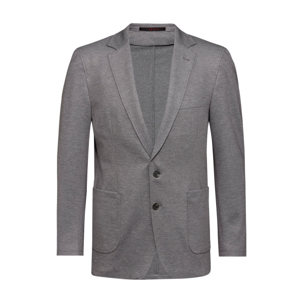 Herren-Jerseysakko RF Modell 1139 hellgrau meliert Gr. 102