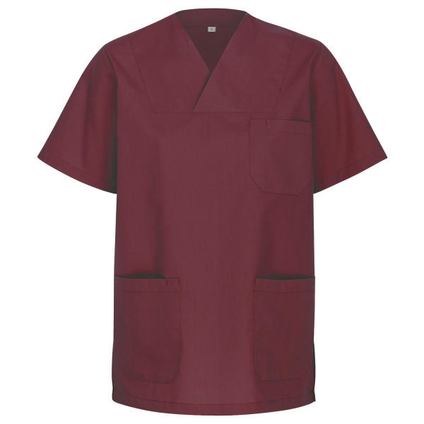 Schlupfkasack OP-Kasack bordeaux 7XL