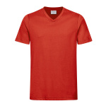 Workwear T-Shirt V-Neck rot 4XL