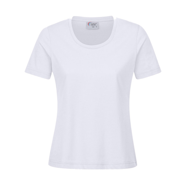 Damen Workwear T-Shirt Rundhals weiß XXL