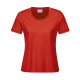 Damen Workwear T-Shirt Rundhals rot 3XL