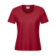 Damen Workwear T-Shirt Rundhals bordeaux XL