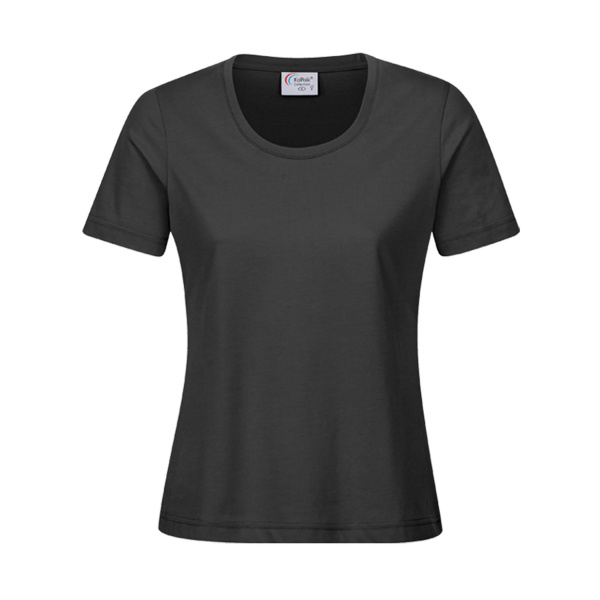 Damen Workwear T-Shirt Rundhals anthrazit XXL