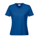 Damen Workwear T-Shirt V-Neck royalblau XS