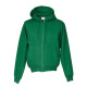Kapuzen-Sweat-Jacke / Hooded-Sweat-Jacket grün 5XL