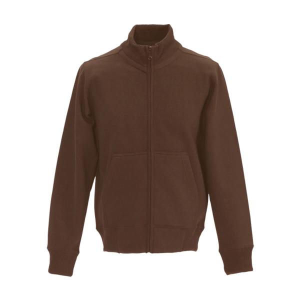 Stehkragenjacke braun XXL