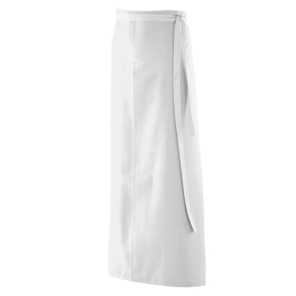 Bistroschürze Modell 103 100x100 weiß 100% Polyester