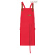 Latzschürze Canvas Modell 285 rot