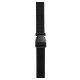 Nylongürtel mit Sicherheitsverschluss Modell 943 schwarz 4cm breit Länge 95 cm