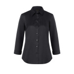 Damenbluse Stretch mit 3/4-Ärmeln in Modern-Fit BF18 schwarz L