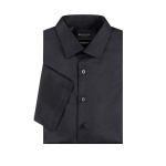 Damenbluse Stretch mit 3/4-Ärmeln in Modern-Fit BF18 schwarz L