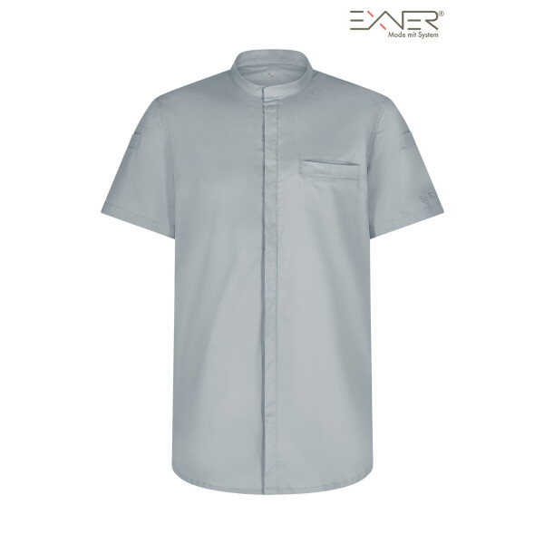 Funktions-Jacke slim fit kurzarm Modell 244 silbergrau Gr. 3XL