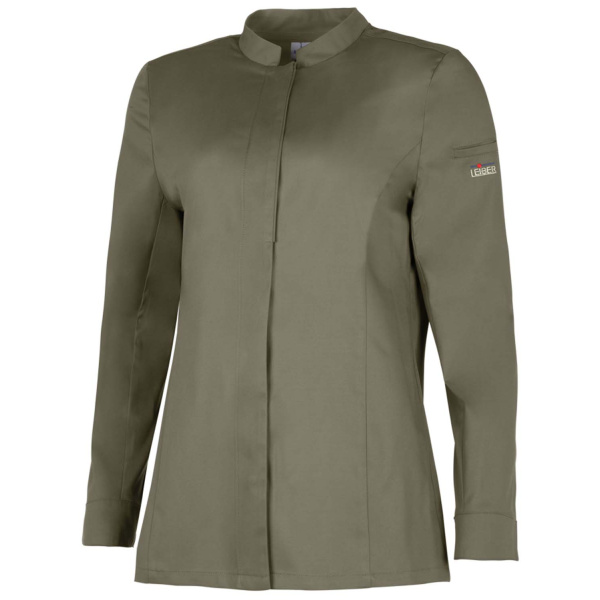 Kochhemd Modell 08/1375 Farbe oliv Größe XL