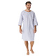 Patientenhemd Modell 782 weiß/blau