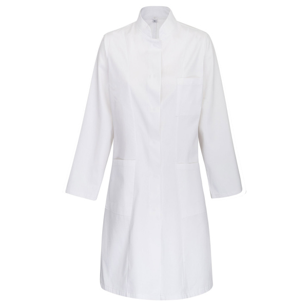 Damen-Labormantel Laborkittel mit Druckknöpfen weiß 3XL