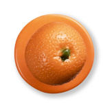 GREIFF Kugelknöpfe Orange