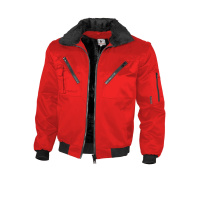 Pilotjacke 60% Baumwolle / 40% Polyester ca. 265 G / M²