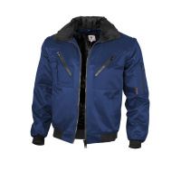 Pilotjacke 60% Baumwolle / 40% Polyester ca. 265 G / M²