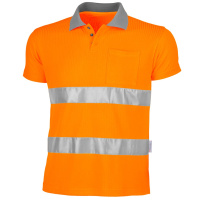 Warnschutz Polo Mit 60 Mm Breitem Reflex