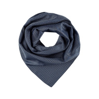 blau gemustert