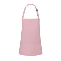 Kurze Latzschürze Basic mit Schnalle und Tasche Modell BLS6 75 x 60 cm