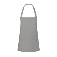 Kurze Latzschürze Basic mit Schnalle und Tasche Modell BLS6 75 x 60 cm