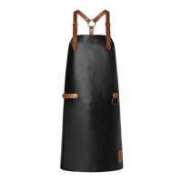 Leder Latzschürze X-Style mit Kreuzträgern Modell LS35