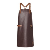 Leder Latzschürze X-Style mit Kreuzträgern Modell LS35