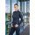 Langarm Damenbluse Stretch in Slim-Fit BF11