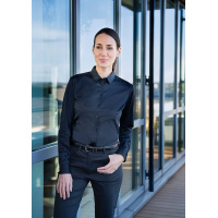 Langarm Damenbluse Stretch in Modern-Fit BF12