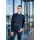 Langarm Damenbluse Stretch in Modern-Fit BF12