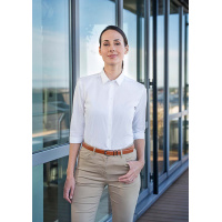 Damenbluse Stretch mit 3/4-Ärmeln in Modern-Fit BF18
