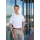 Kurzarm Herrenhemd Stretch in Modern-Fit BM15