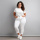 Damen Jeans "Curvy" Modell 608 weiß